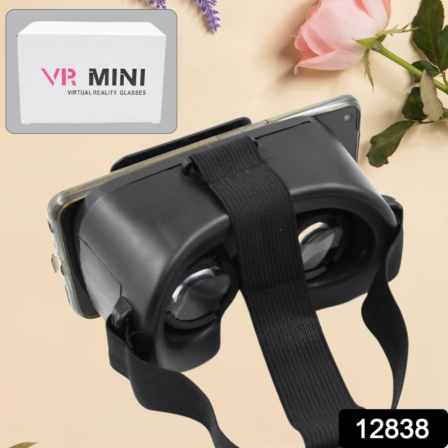 3D VR Glasses Virtual Reality Goggles Headset for All Smartphone VR Goggles-For 3D VR Movies Video Games (1 Pc) 3D VR Glasses Virtual Reality Goggles Headset for All Smartphone VR Goggles-For 3D VR Movies Video Games (1 Pc)